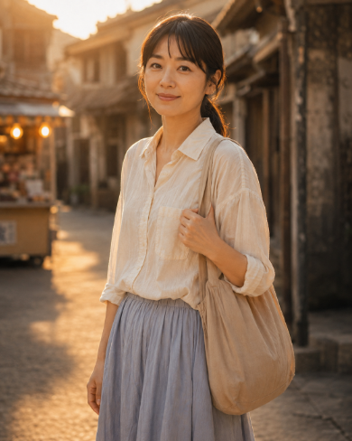 陪伴女孩的媽媽